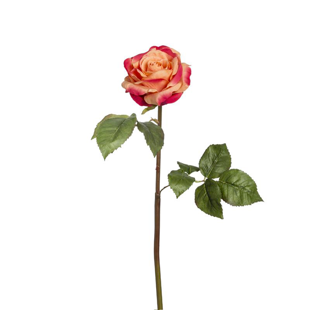 sia-deco-noah-sarah-tige-rose-artificielle-orange-57-cm image 3