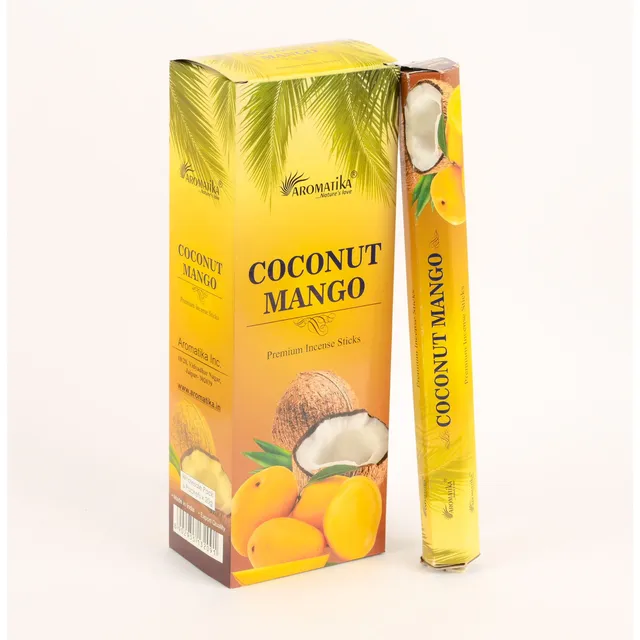 aromatika-hexa-b-tonnets-d-encens-coco-mangue-tropical image 1