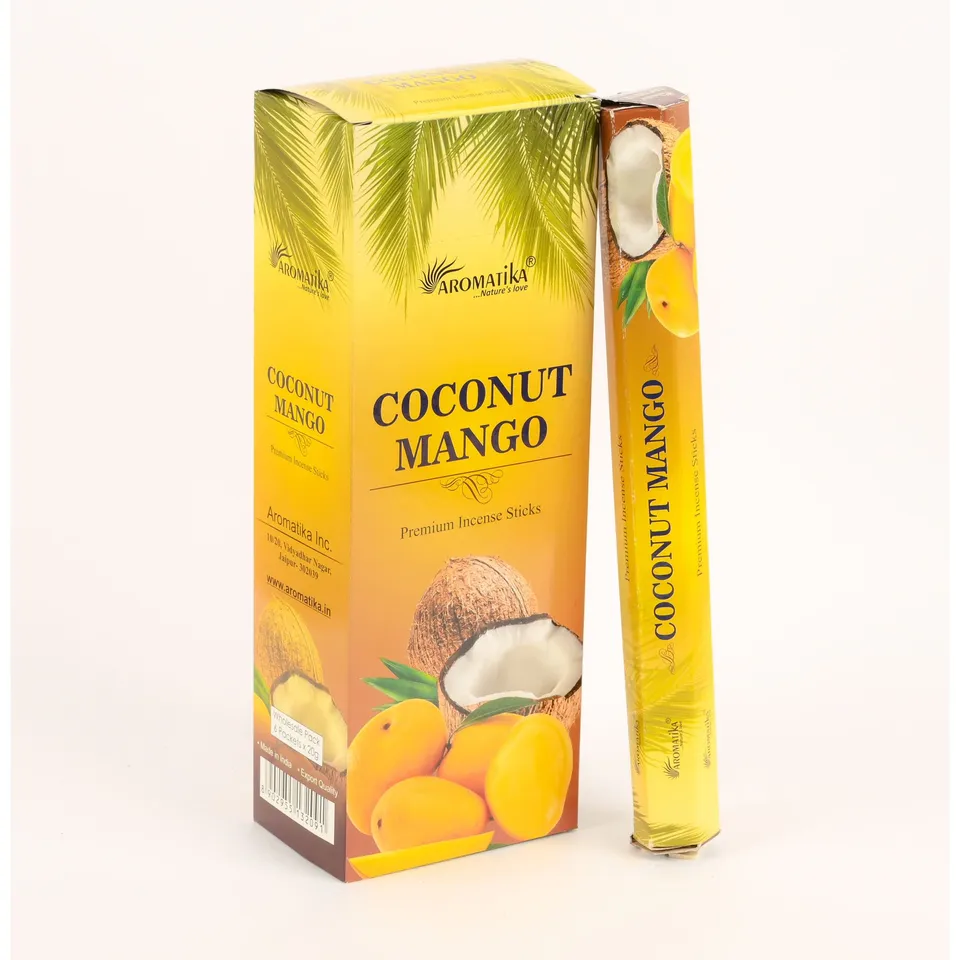 aromatika-hexa-b-tonnets-d-encens-coco-mangue-tropical image 1