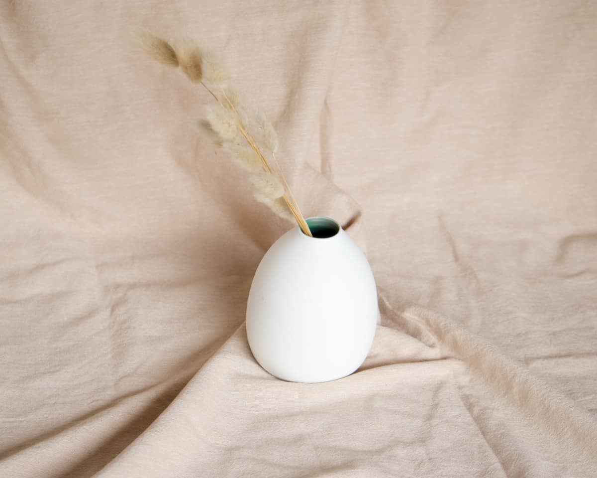 am-cla-vases-vase-c-ramique-soliflore-blanc-vert-11-cm image 1