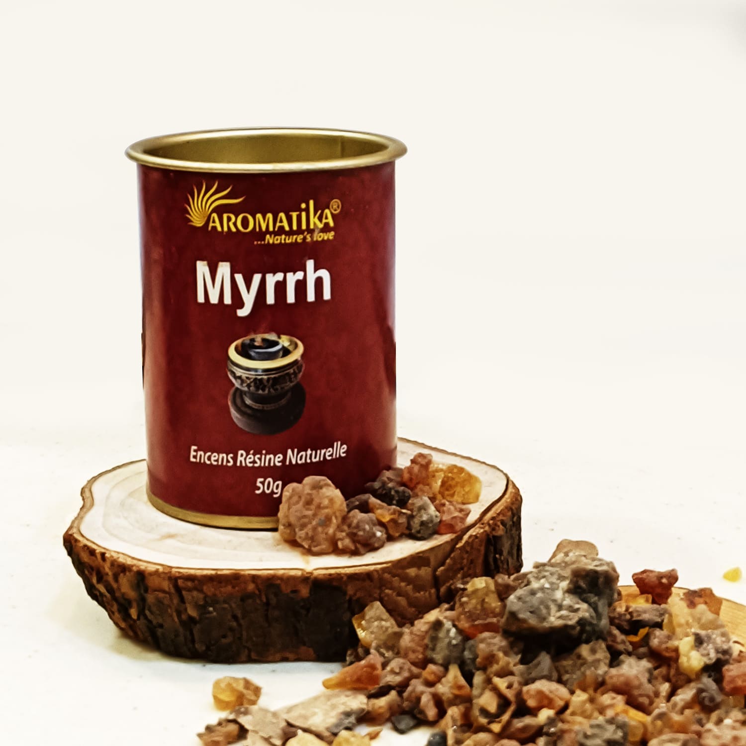 aromatika-natural-incense-resin-r-sine-encens-myrrhe-50g-naturelle image 1