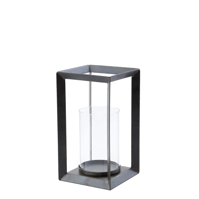 sia-deco-nora-kael-lanterne-m-tal-noir-32-cm image 1