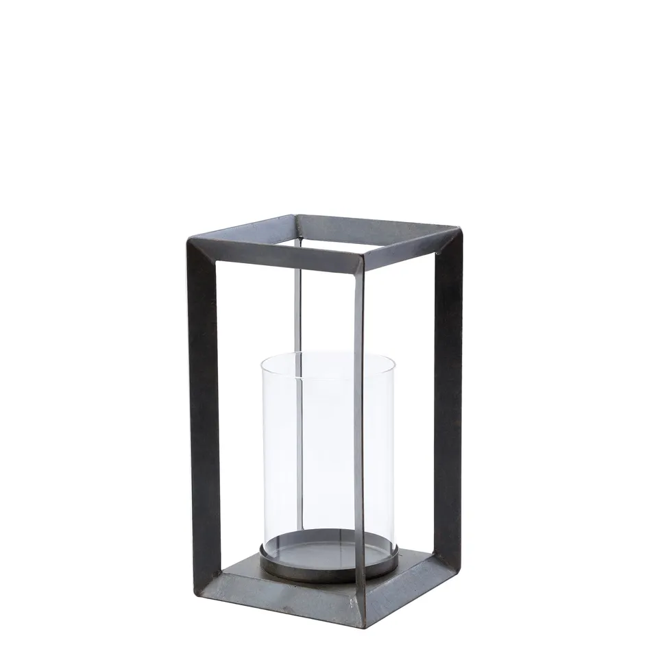 sia-deco-nora-kael-lanterne-m-tal-noir-32-cm image 1