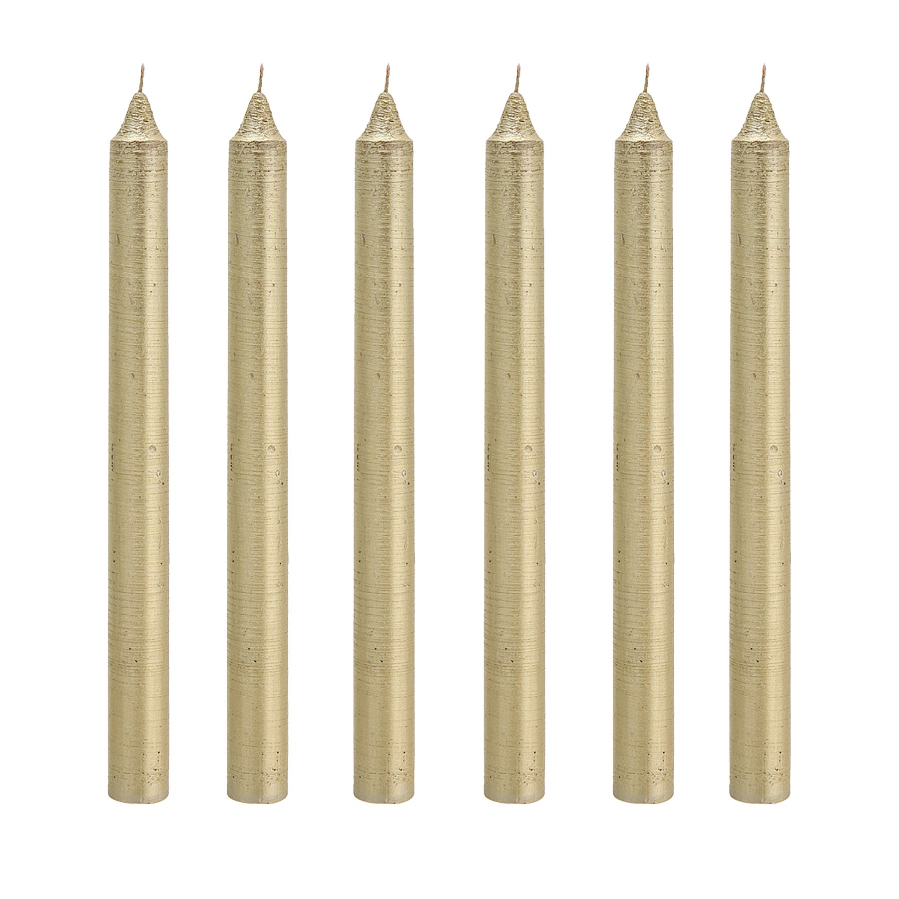 sia-nora-bougies-chandelier-blanc-iris-lot-6x25-cm image 3