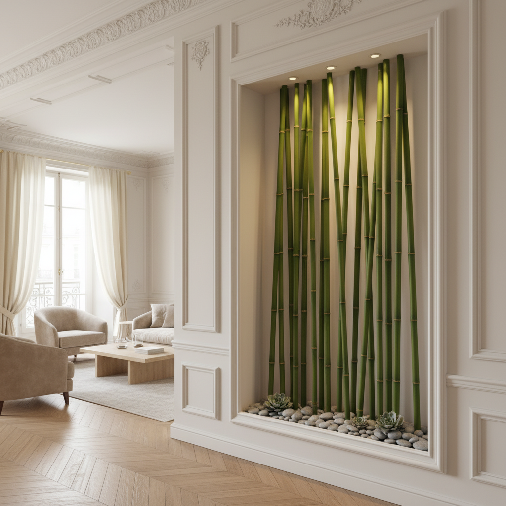 sia-deco-noah-branche-de-bambou-artificielle-vert-120-cm image 2