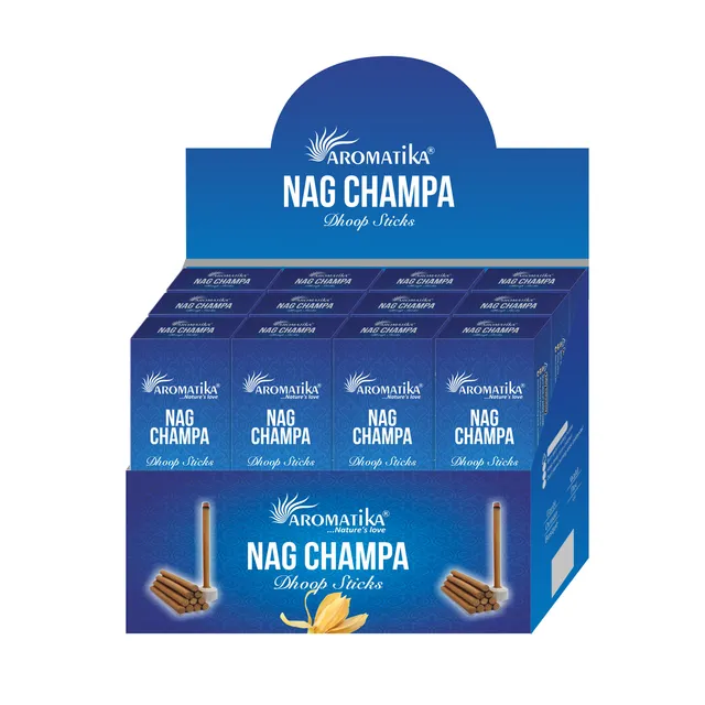 aromatika-dhoop-nag-champa-b-ton-d-encens-120-b-tons-floral image 1