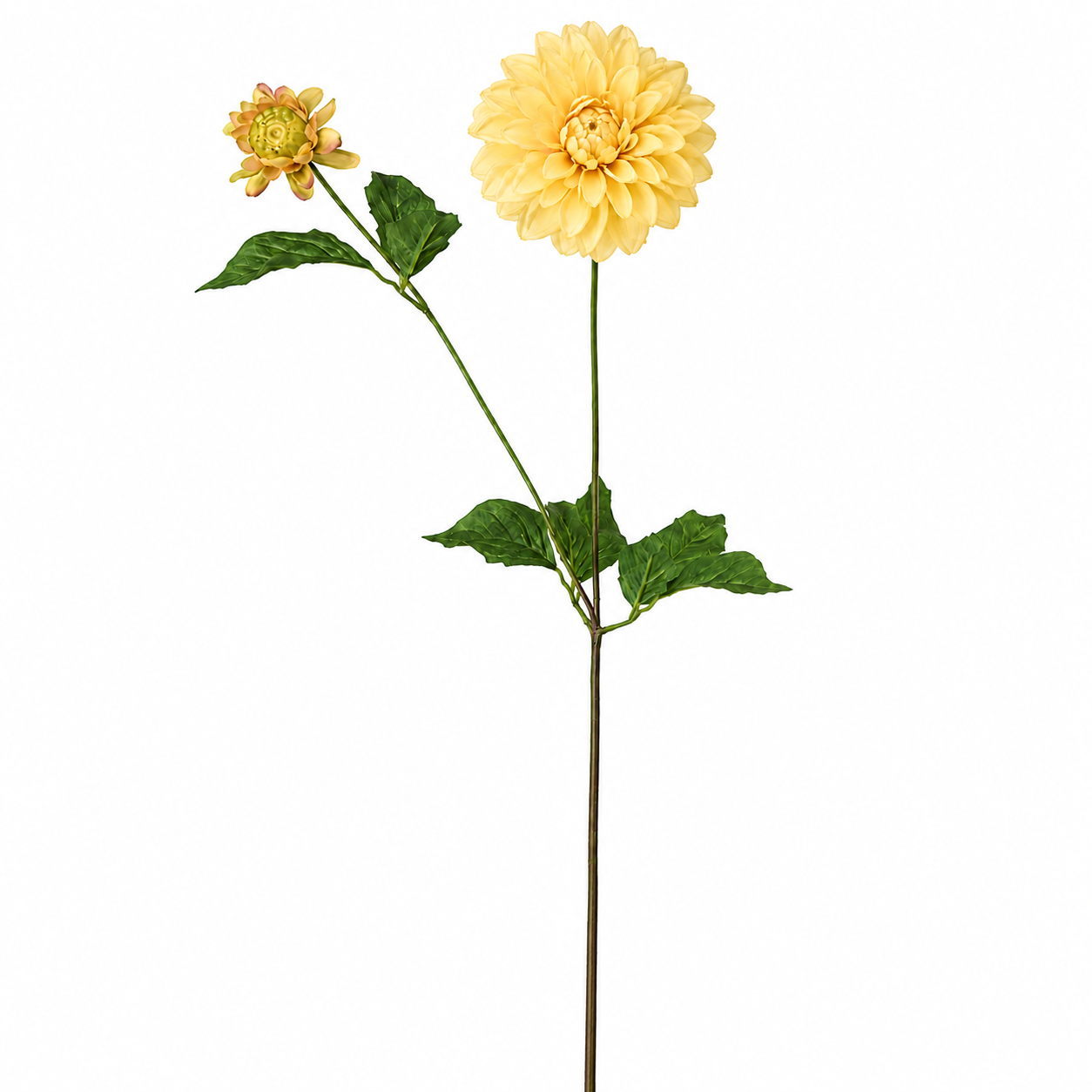 sia-noah-dahlia-tige-artificielle-69-cm-jaune image 1