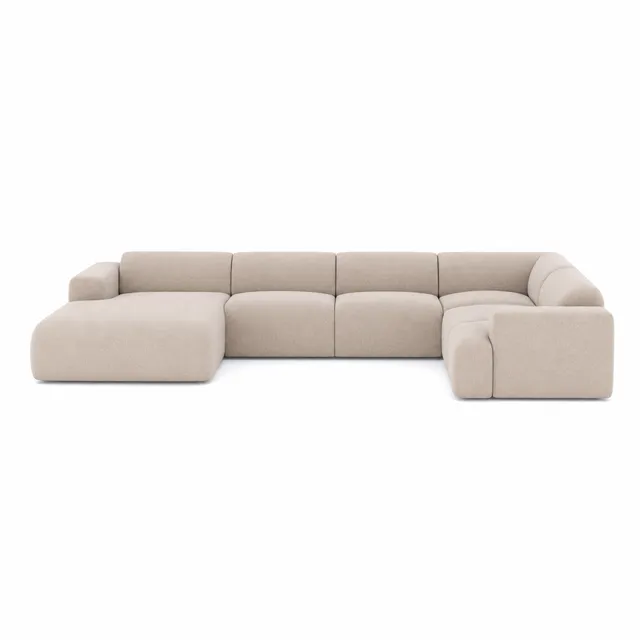 sia-deco-myra-canap-panoramique-gauche-beige-5-places-arrondi image 1
