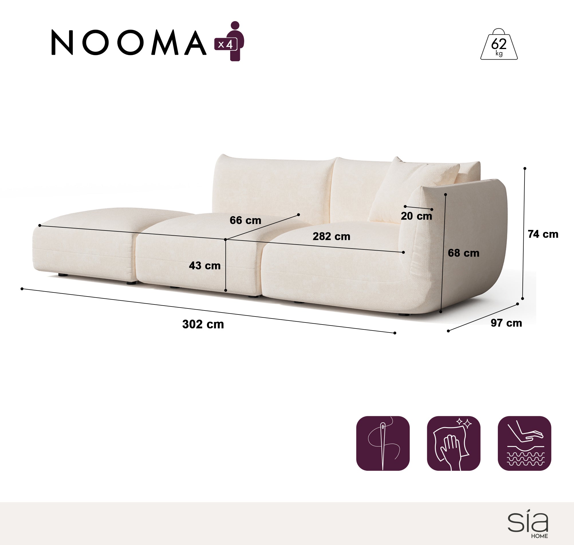 sia-nooma-canap-droit-modulable-4-5-places-courbes image 5