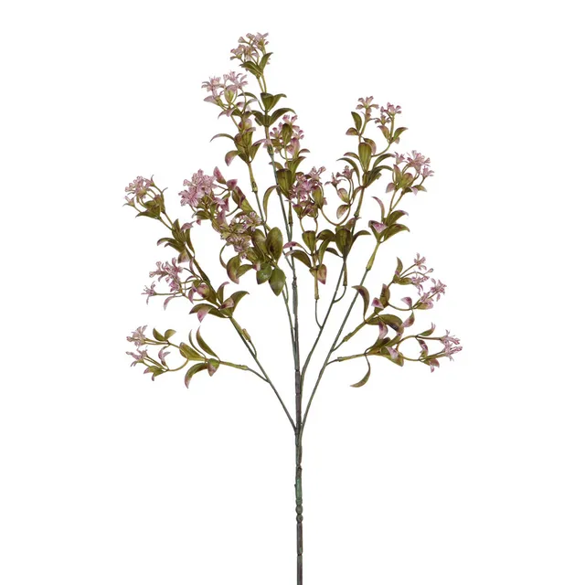 sia-deco-noah-tige-fleurs-feuillue-violet-64-cm image 1