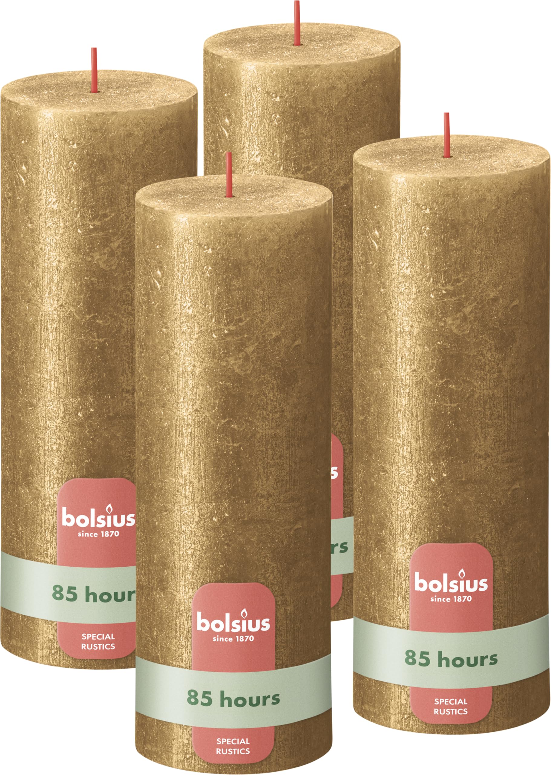 bolsius-bougies-rustiques-champagne-13x7-cm-bougie-60h-lot-4 image 6