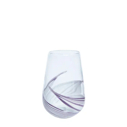 sia-deco-antica-almond-vase-verre-violet-23-cm image 1
