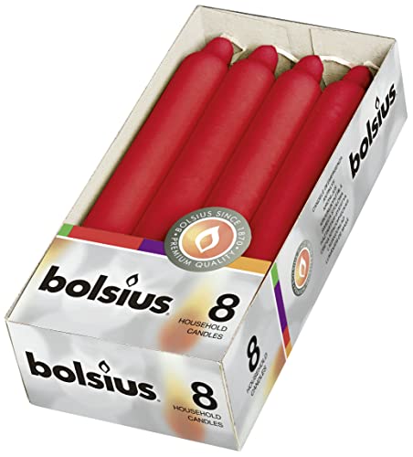 bolsius-piliers-bougies-piliers-rouge-18-cm-lot-8 image 5