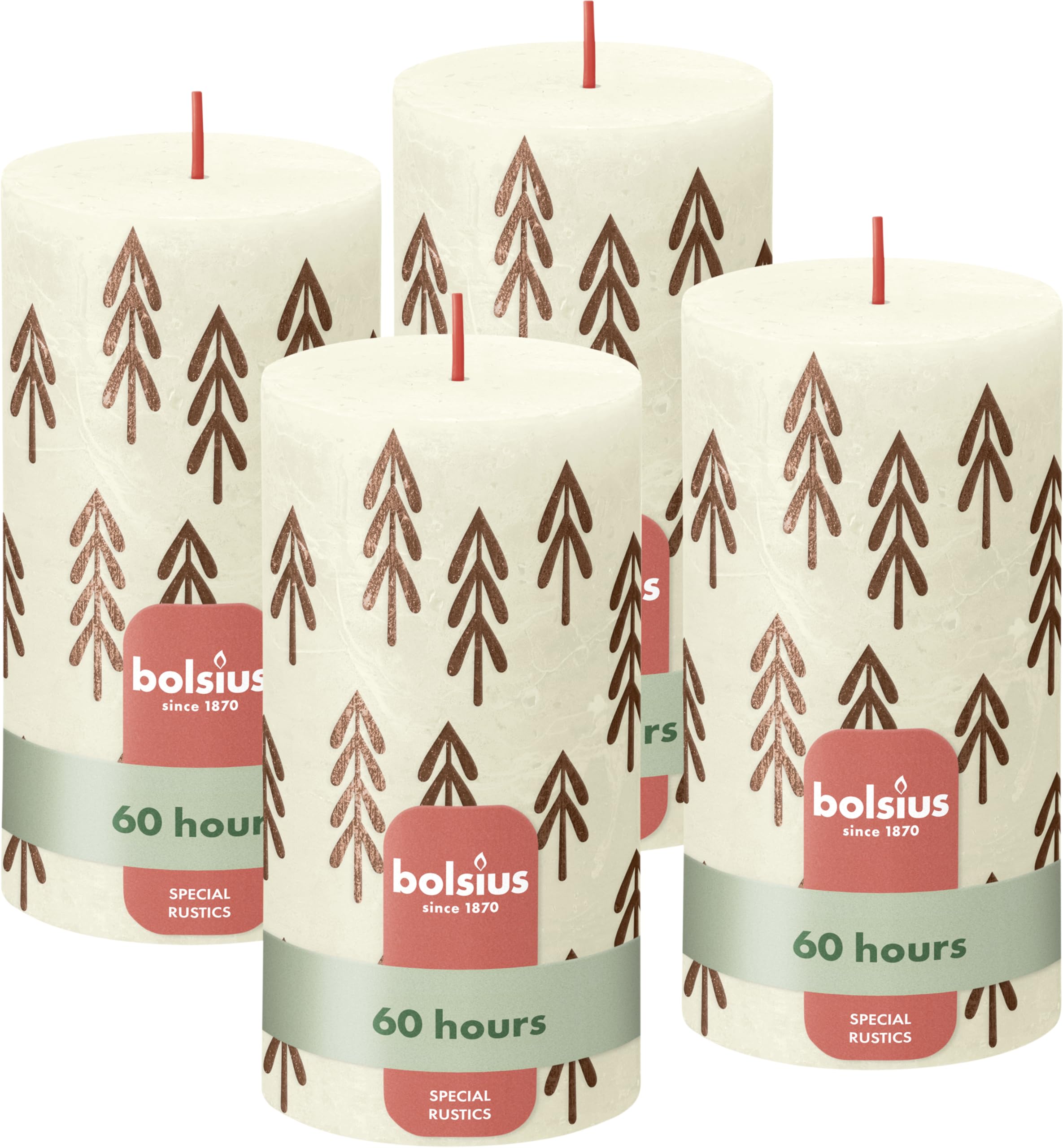 bolsius-rustic-bougie-pilier-verte-sapin-no-l-13-cm-60h image 8