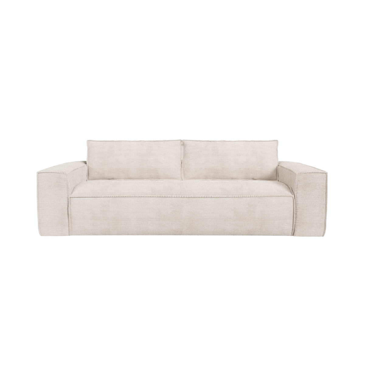 sia-deco-joan-canap-convertible-140-cm-cr-me-matelas-m-moire image 1