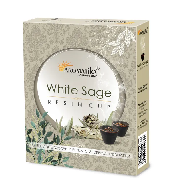 aromatika-sambrani-coupelles-r-sine-sauge-blanche-x12-purifiante image 1