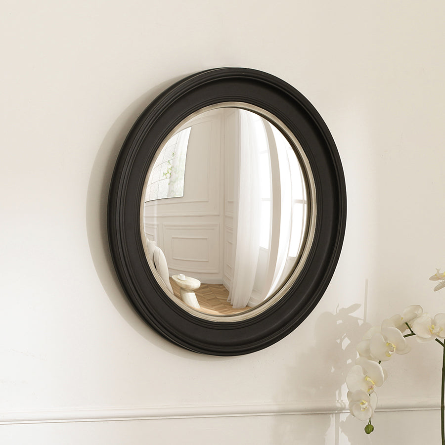 sia-deco-victoria-miroir-rond-convexe-noir-66-cm image 2