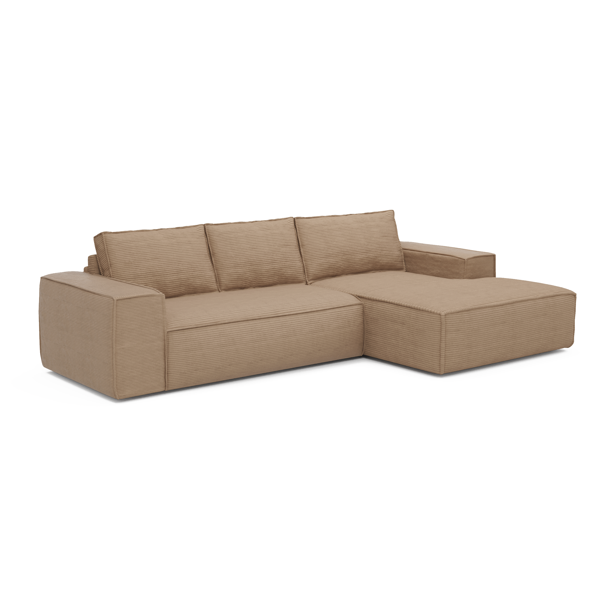 sia-deco-joan-canap-convertible-angle-droit-taupe image 3