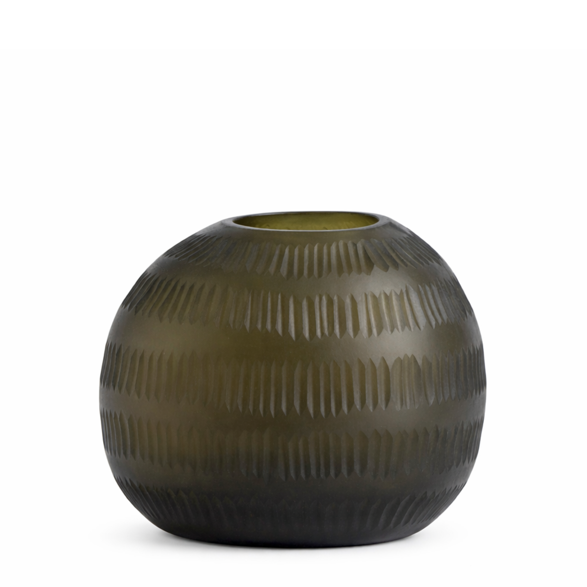 sia-deco-antica-verdalys-vase-en-verre-souffl-vert-18-cm image 1