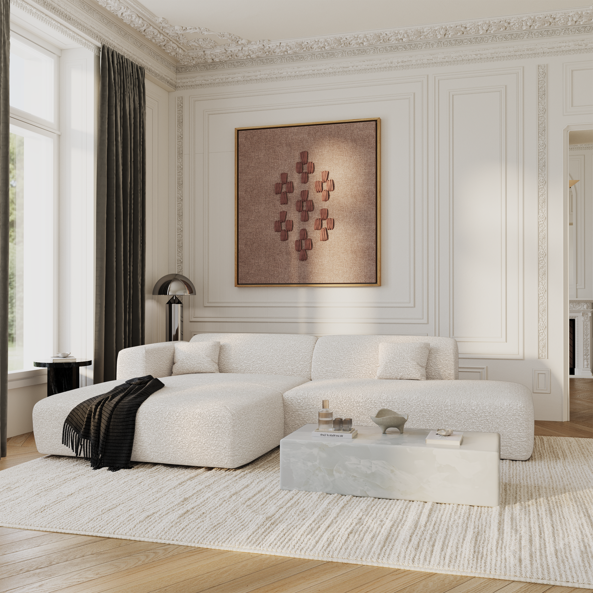 sia-deco-myra-canap-angle-gauche-ouvert-cr-me image 2