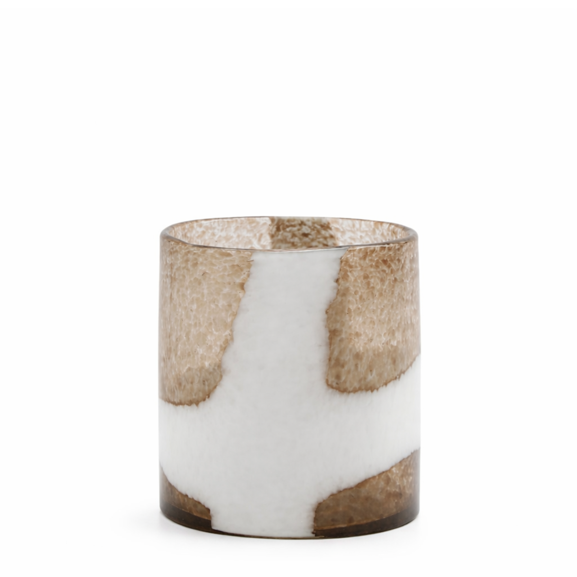 sia-antica-mirage-vase-verre-souffl-marron-20-cm image 1