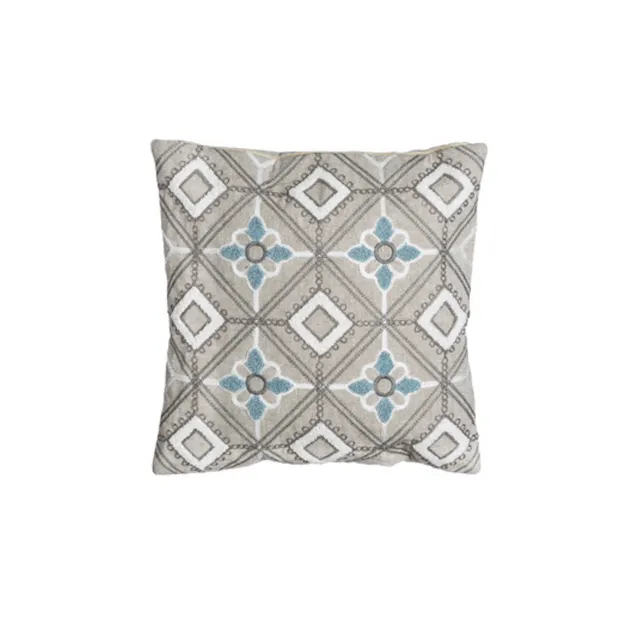 sia-nola-coat-housse-coussin-coton-beige-40x40-g-om-trique image 1