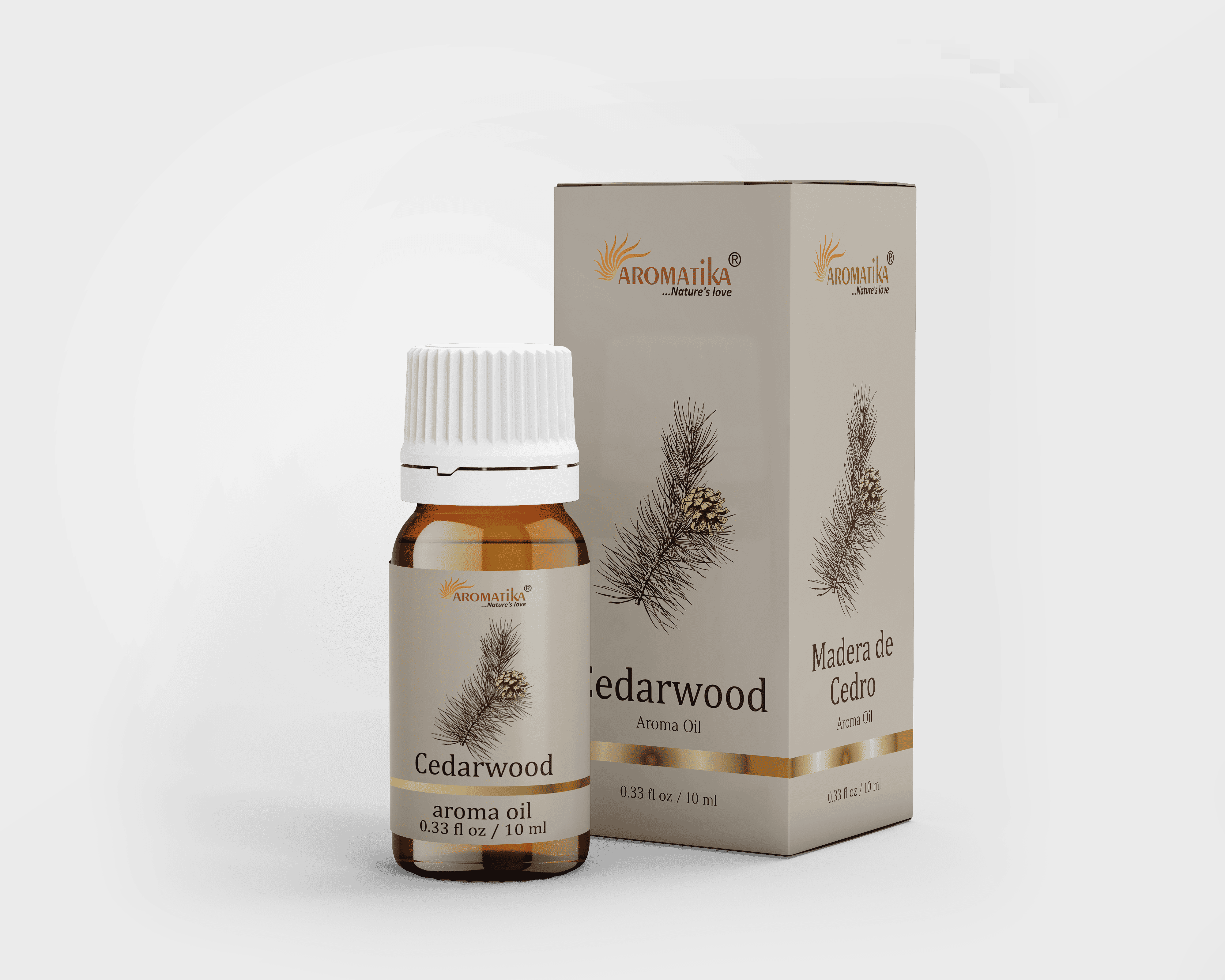 aromatika-aroma-oil-cedarwood-huile-aromatique-10-ml image 1