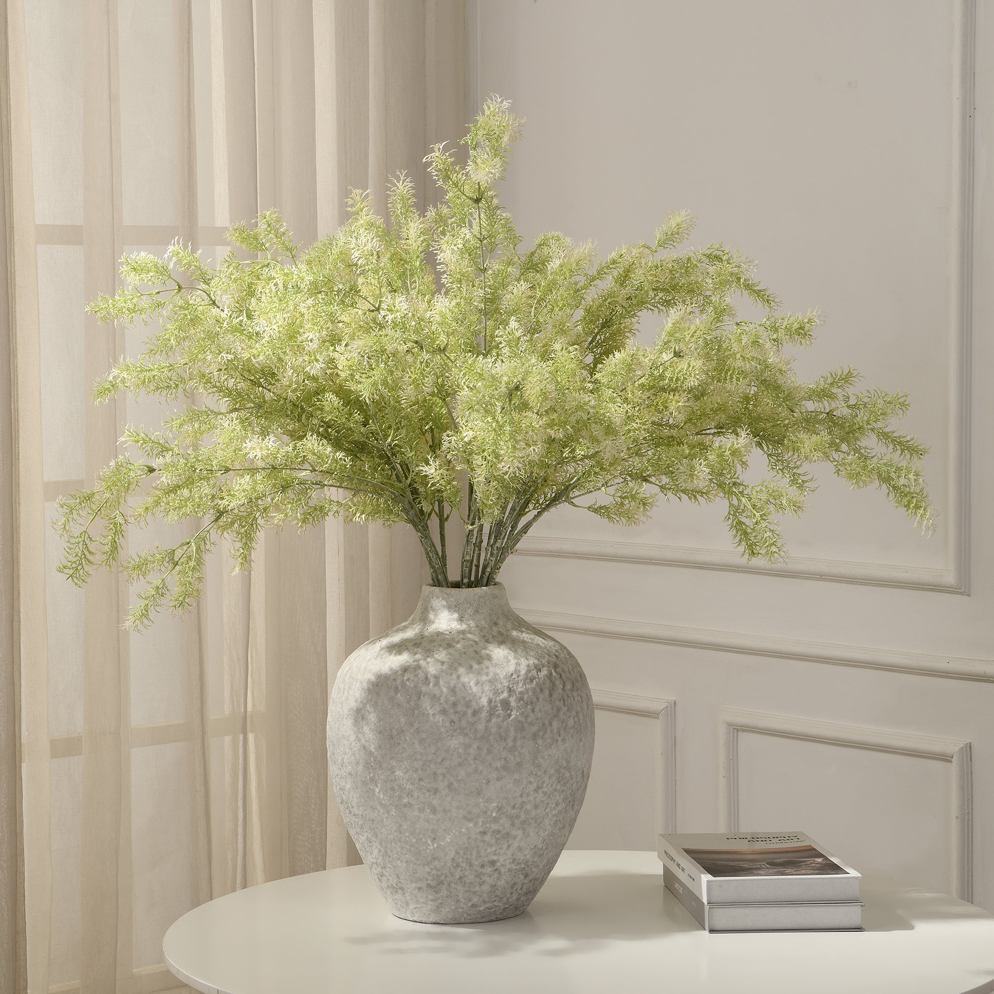 sia-deco-noah-tige-ming-fern-vert-rose-93-cm image 2