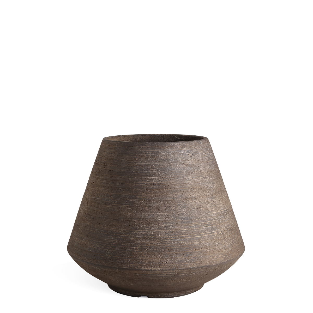 sia-zen-cache-pot-conique-46-cm-marron-fonc image 1