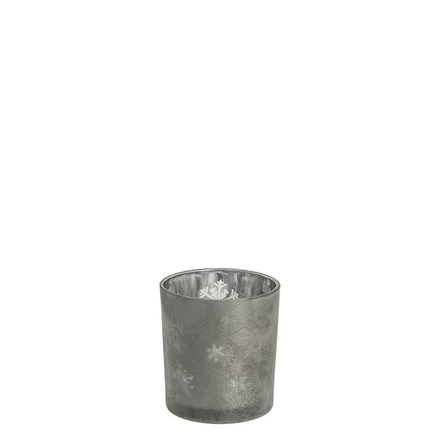 sia-deco-nora-photophore-blizzard-argent-verre-8-cm image 1