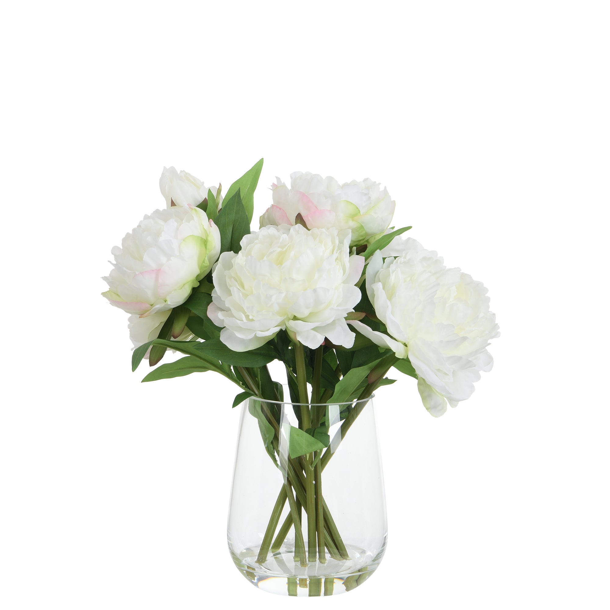 sia-deco-noah-composition-pivoines-vase-blanc-40-cm image 1
