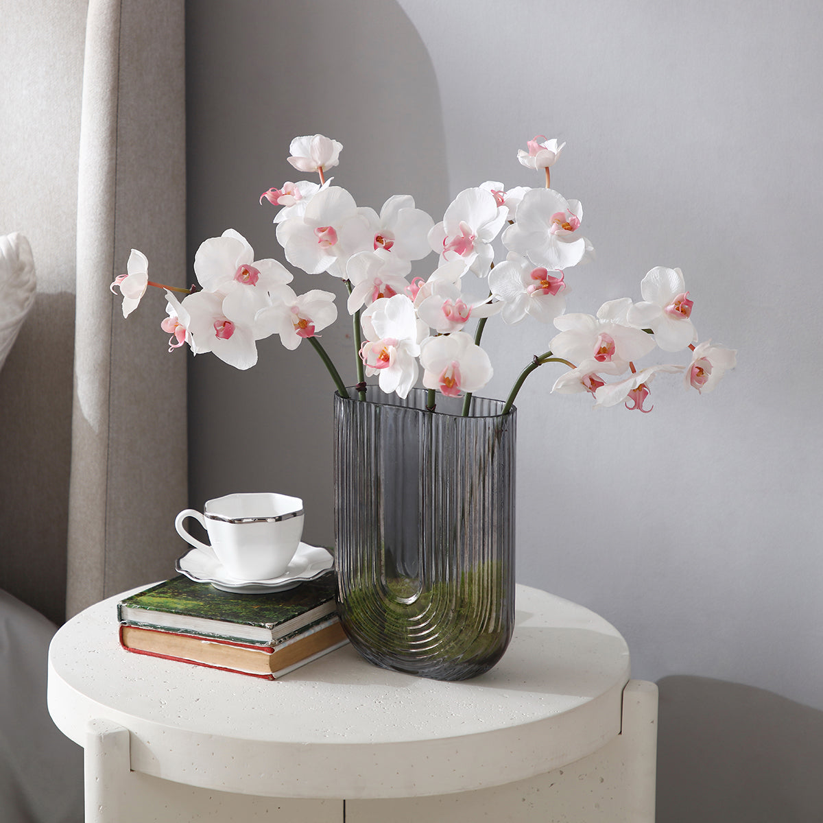 sia-deco-noah-orchid-e-phalaenopsis-blanche-45-cm image 2