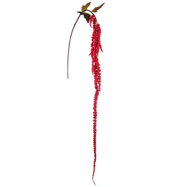 sia-deco-noah-feuillage-amarante-tombante-177-cm-rouge image 1