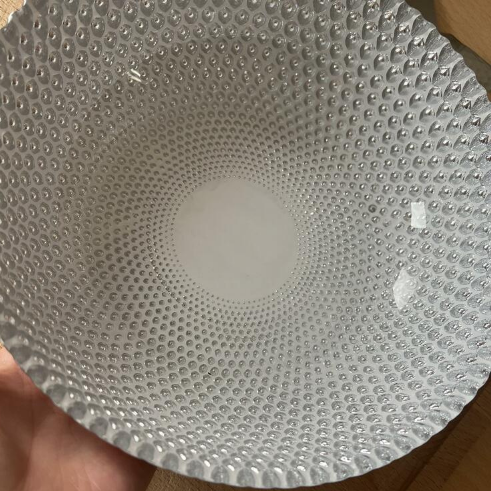 sia-deco-alba-gem-bol-saladier-verre-argent-33-cm image 3
