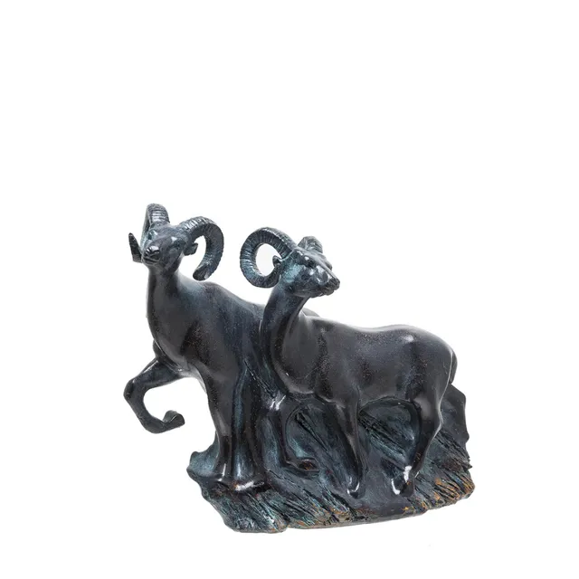 sia-victoria-chamois-statue-noire-25-cm image 1