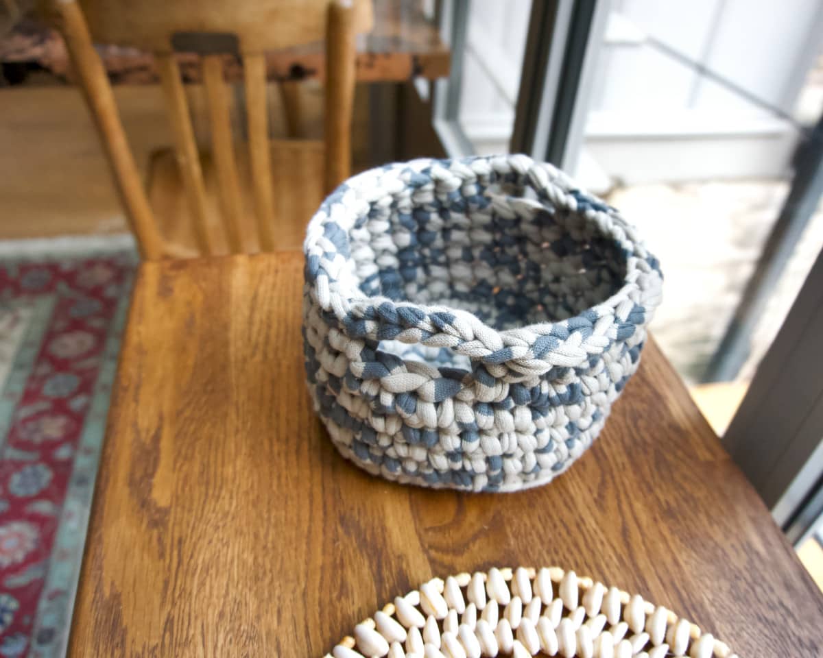 am-cla-paniers-panier-crochet-gris-bleu-anses-coton-18-cm image 3