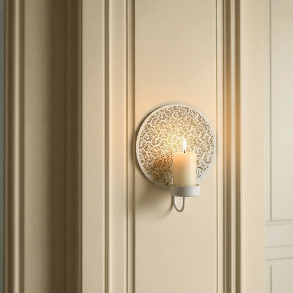 sia-nora-samba-porte-bougie-mural-noir-20-cm-fer image 4