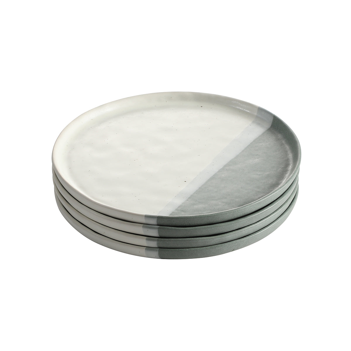 sia-matty-service-4-assiettes-dessert-gr-s-vert-21-7-cm image 1