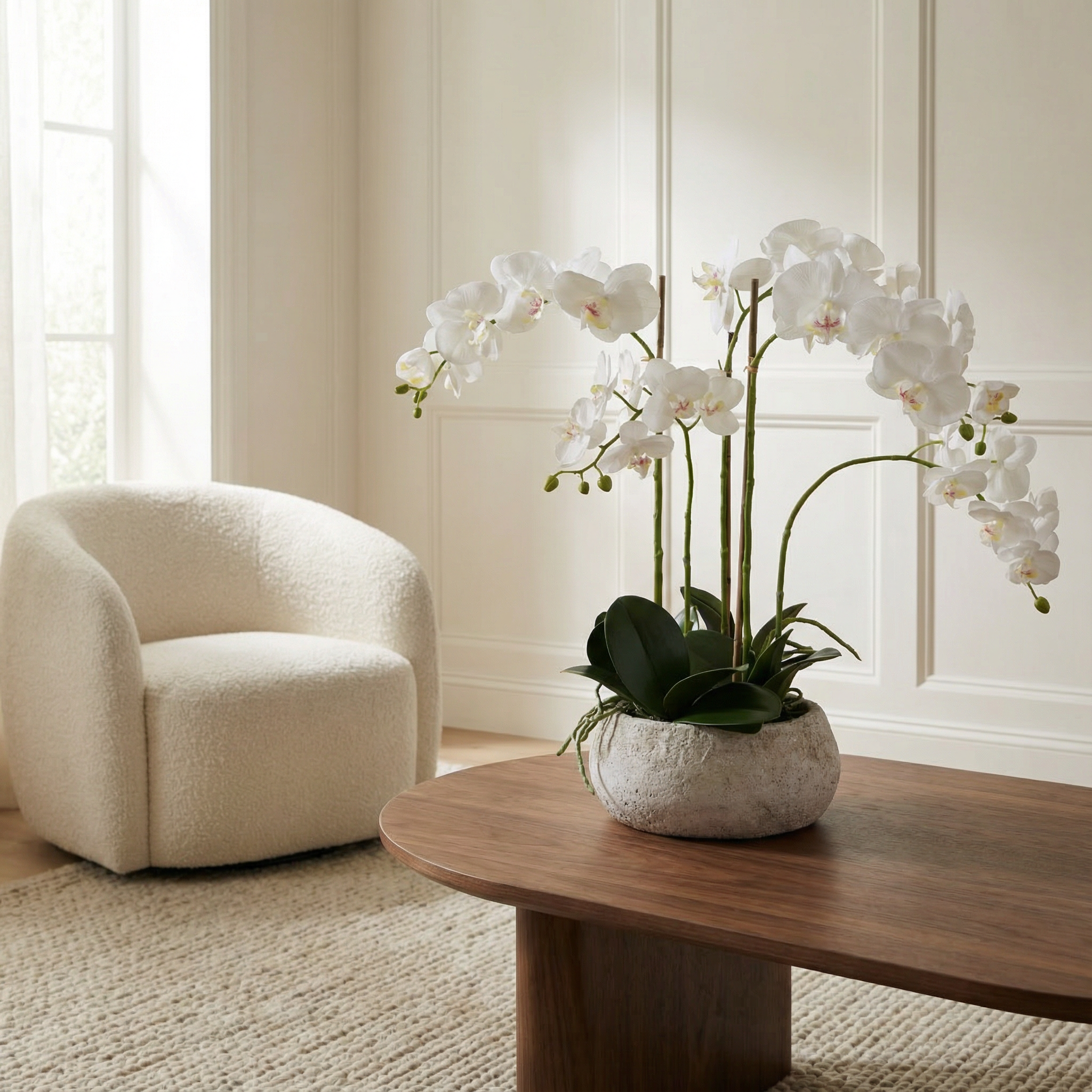 sia-noah-composition-orchid-e-serena-blanche-60-cm image 2