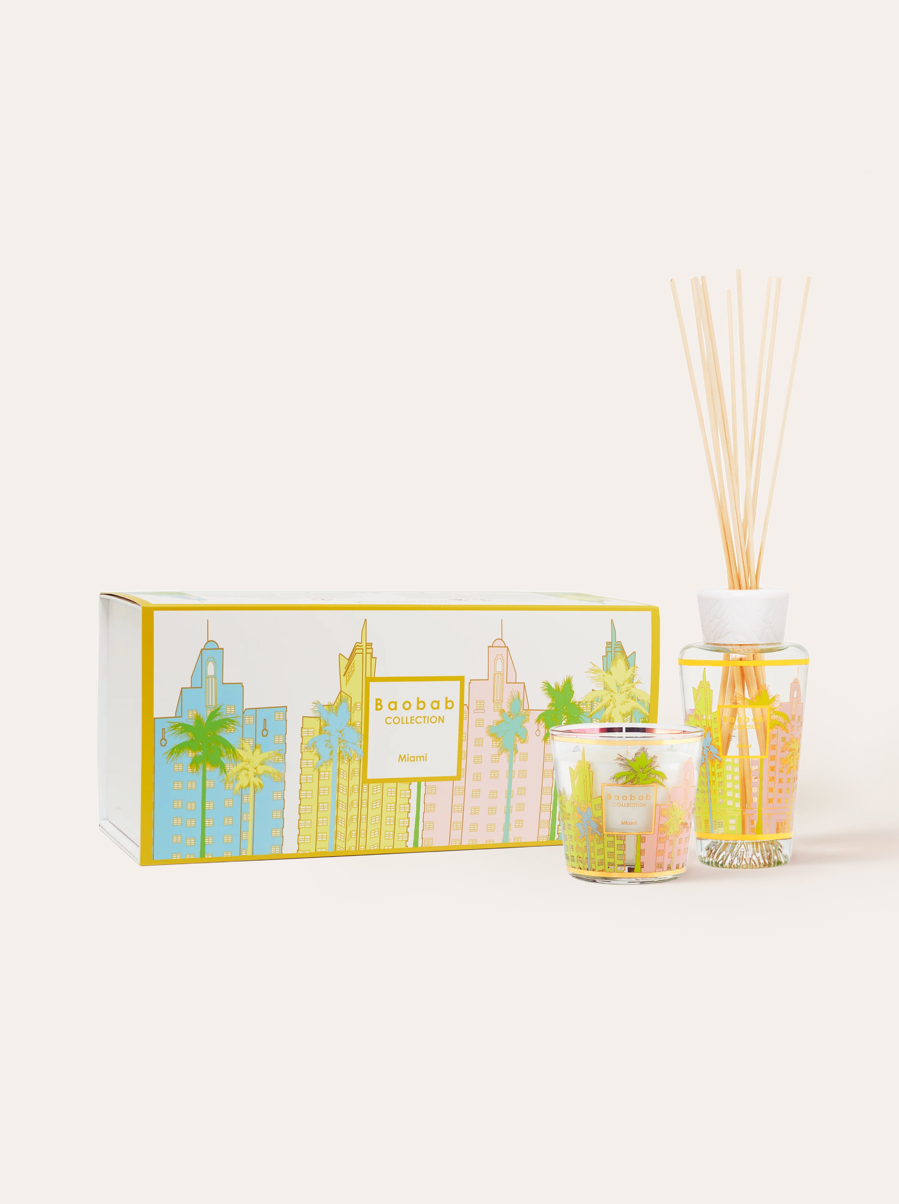 baobab-my-first-baobab-miami-coffret-bougie-diffuseur image 1