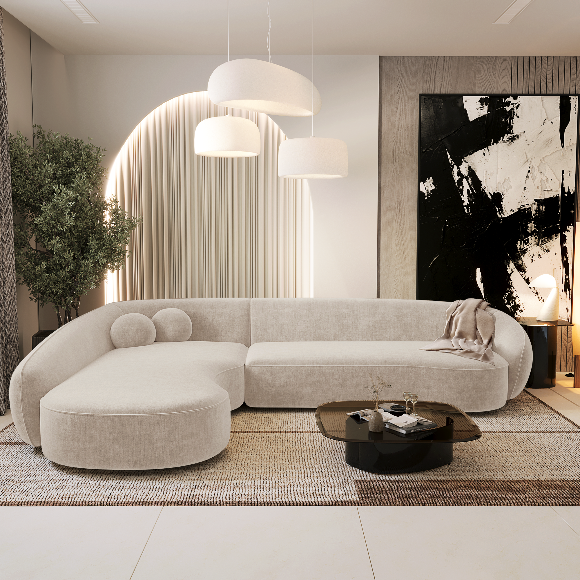 sia-deco-cooper-canap-angle-gauche-cr-me-arrondi image 2