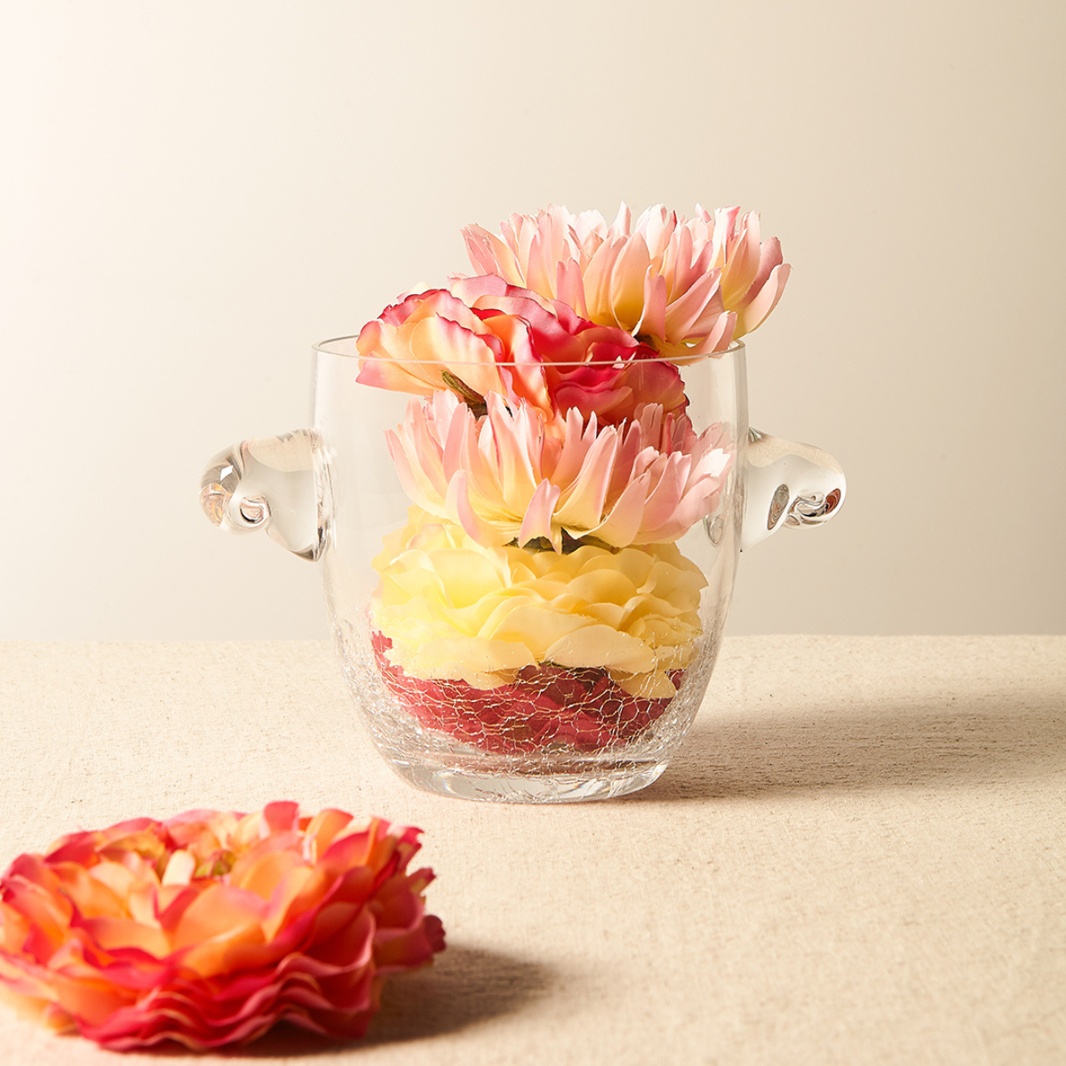 sia-deco-noah-mix-fleurs-artificielles-rouge-15-cm image 3