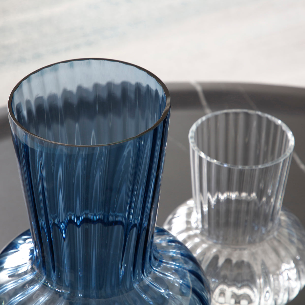 sia-deco-antica-bubble-31-cm-vase-bleu-ondul image 6