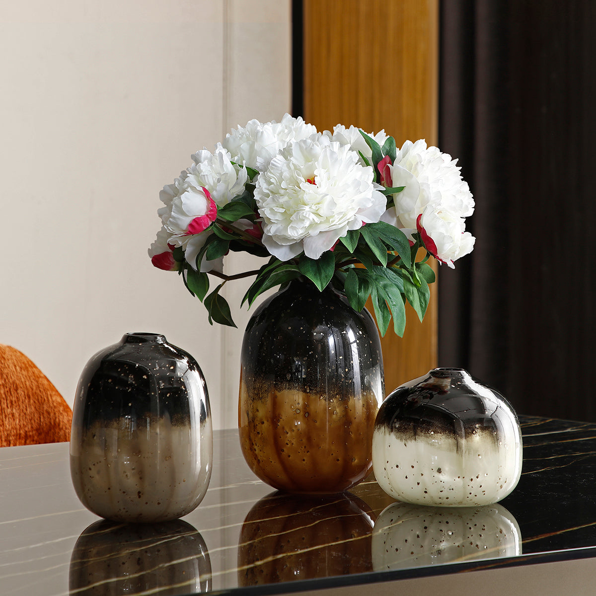 sia-antica-vase-sparkles-verre-cr-me-15-cm-bicolore image 3