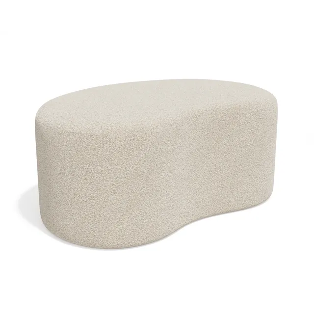 sia-bari-pouf-dune-cr-me-80-cm-mousse-hr image 1