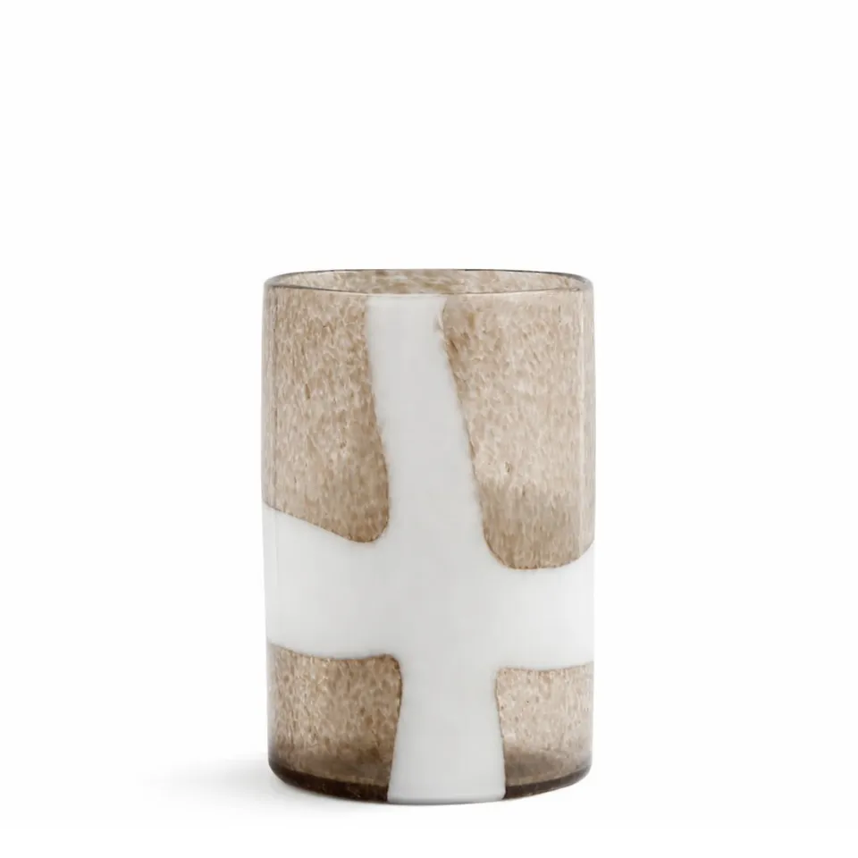 sia-deco-antica-mirage-vase-verre-marron-29-cm image 1