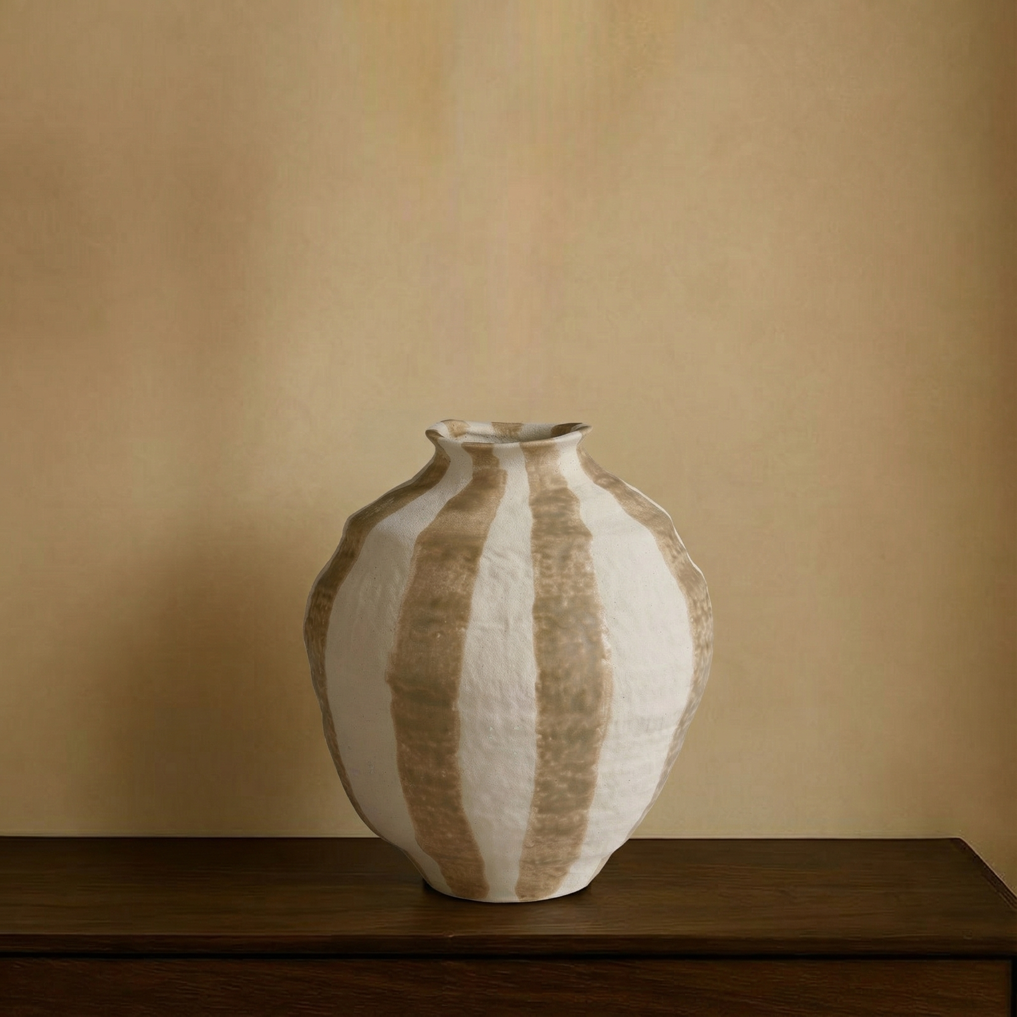 sia-deco-antica-rivage-20-cm-vase-c-ramique-beige image 2