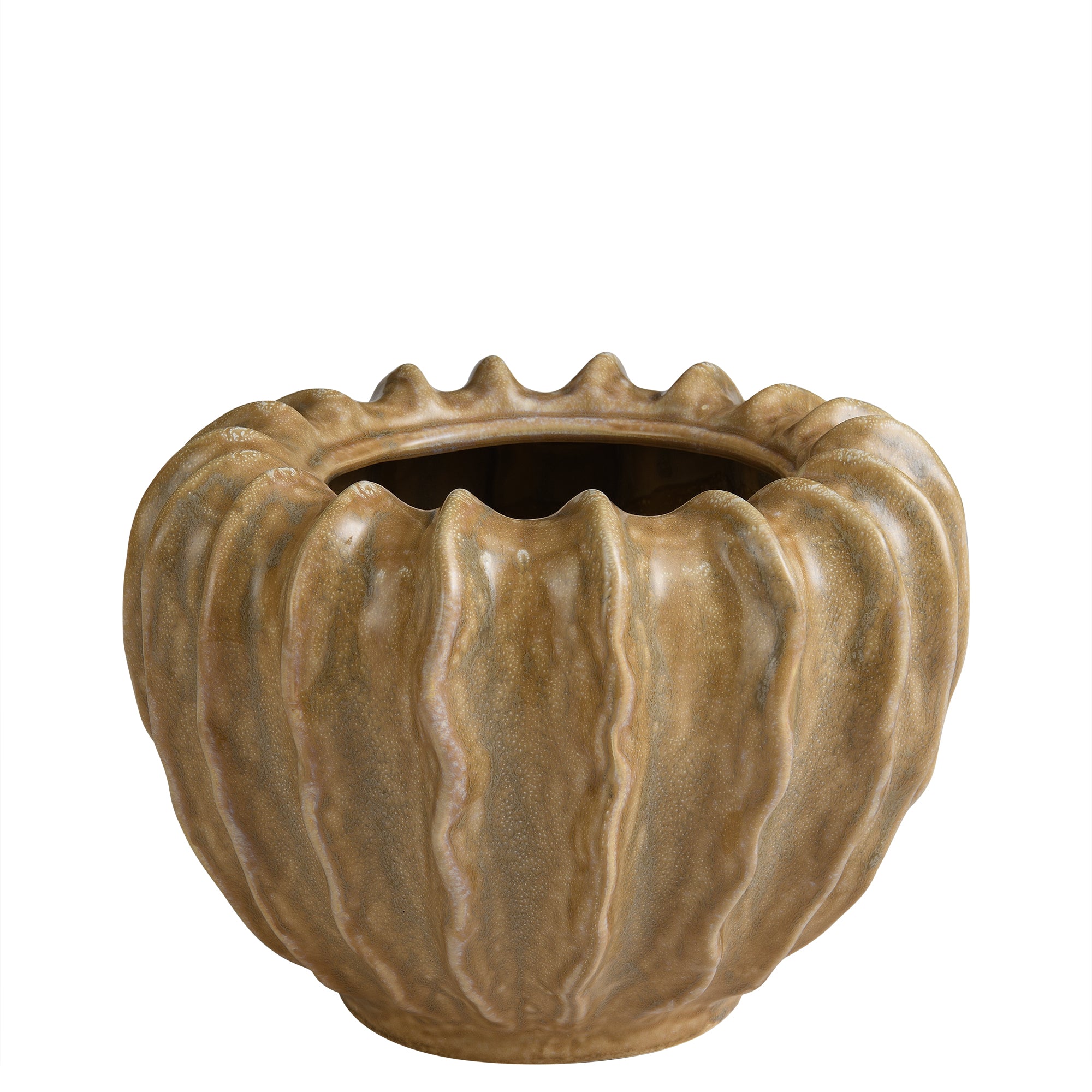 sia-deco-antica-cache-pot-wabi-18-cm-beige-c-ramique image 1