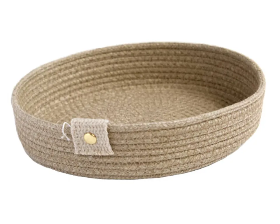 am-cla-paniers-rangement-panier-assiette-chanvre-19-cm image 1