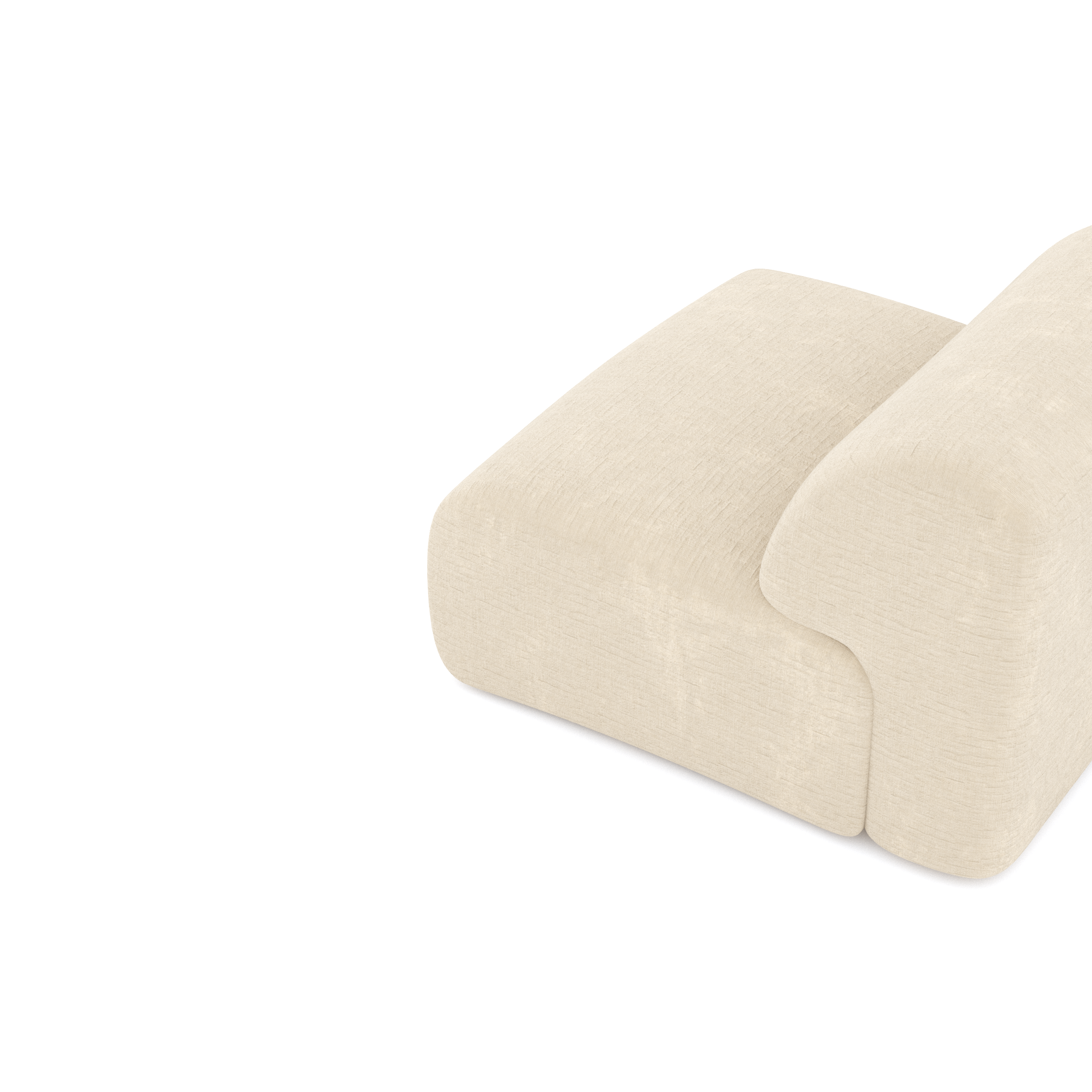 sia-deco-myra-fauteuil-sans-accoudoirs-cr-me image 4